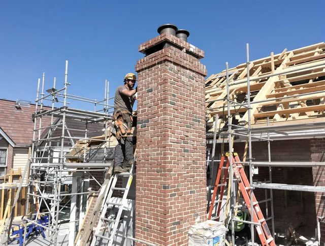 New chimney installation completed by Old Saybrook Chimney Sweep in Old Saybrook, CT