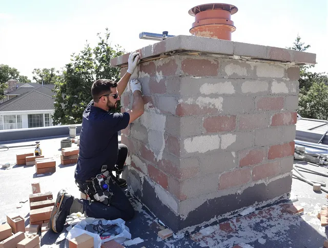 Advanced chimney repair process by Old Saybrook Chimney Sweep in Old Saybrook, CT